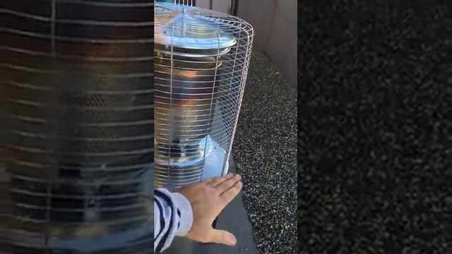 Blumfeldt Heatwave V2A parasol chauffant au gaz inox radiateur, Superbe chaufferette de terrasse смотреть онлайн