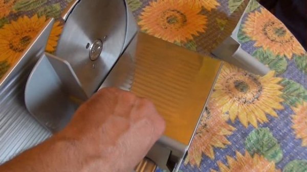 Funktionsprüfung GRAEF Allesschneider EH-170 T, Functional testing Food Slicer GRAEF EH-170T