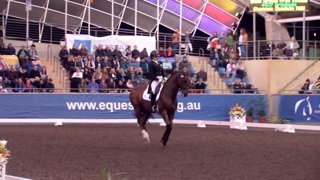 Aristede and Shannan Goodwin, Sydney CDI Grand Prix Freestyle 2017 смотреть онлайн