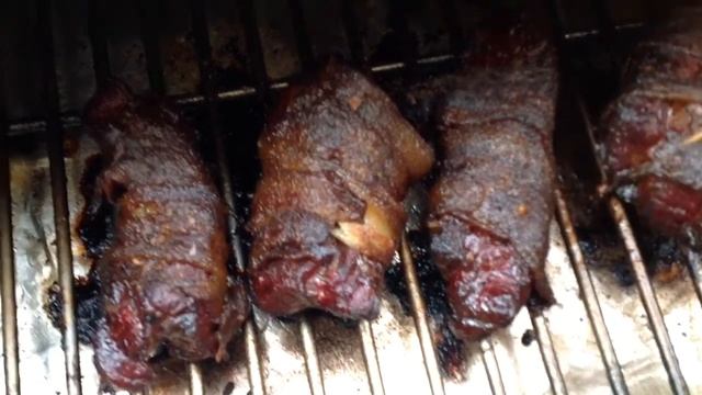 Rec Tec Modified Pellet Grill Boneless Bacon Wrapped Beef Short Ribs смотреть онлайн