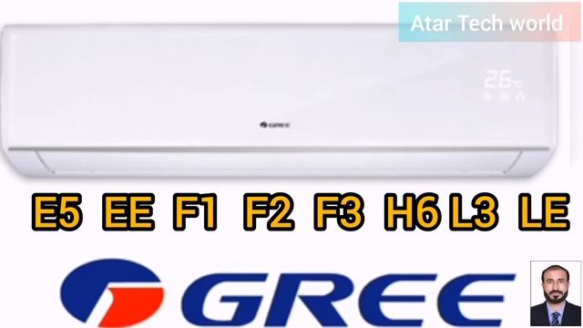 Gree air conditioner DC Inverter Error Codes Solution E5, EE, F1, F2, F3, H6, L3, LE смотреть онлайн