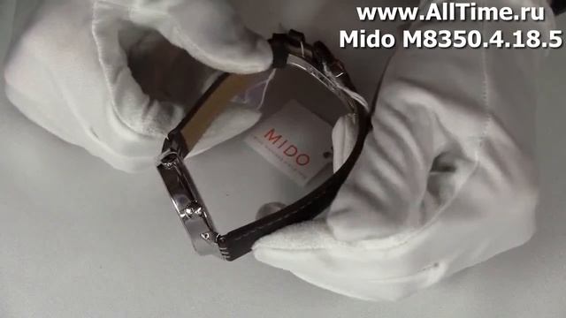 Мужские наручные швейцарские часы Mido M8350.4.18.5 смотреть онлайн
