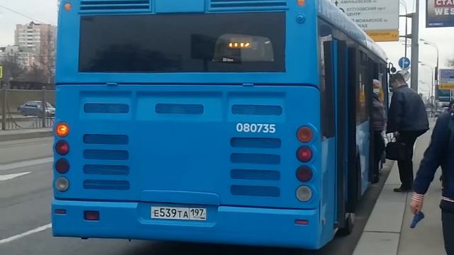 ЛиАЗ-5292.21 080735 На Рублёвском шоссе смотреть онлайн