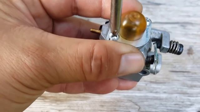 Trimmer doesn't start, carb rebuild. смотреть онлайн