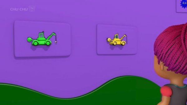 Learn Green Color with Surprise Eggs Ball Pit Show + More Funzone Songs for Kids - ChuChu TV