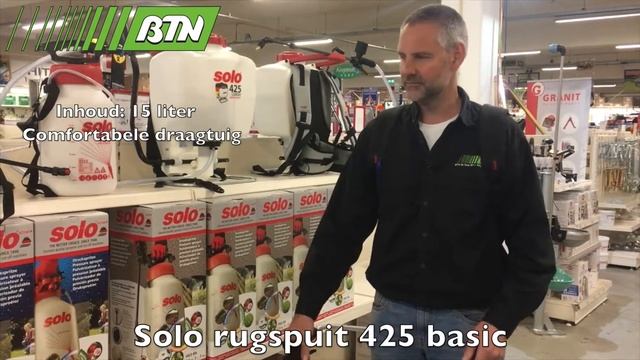 Rugspuit Solo 425 Basic 15 liter - BTN de Haas смотреть онлайн