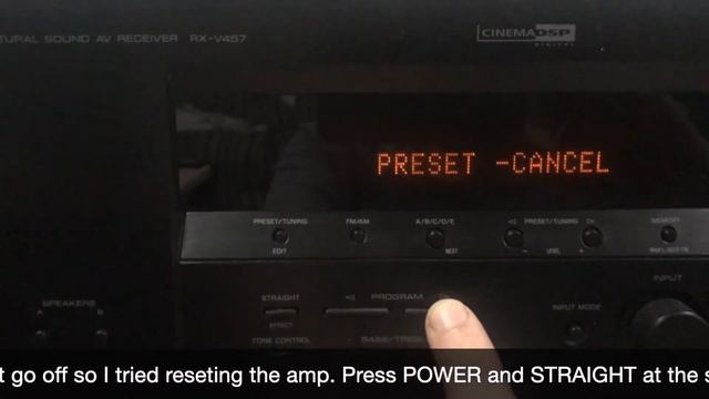 Yamaha RX V457 Amplifier No Power Repair смотреть онлайн