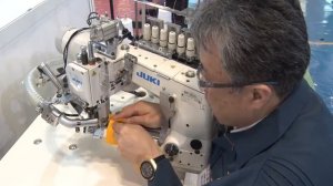 JUKI MF-3620-L200-B52B 4-needle Coverstitch Flat Seamer for Polo Shirt