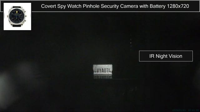 WATCH-BATT-DVR-V3 Covert Spy Watch Pinhole Security Camera 1280x720 смотреть онлайн