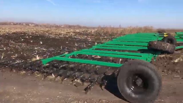 Работа шлейфовой бороны (БобруйсСельмаш) Избердеевский элеватор смотреть онлайн