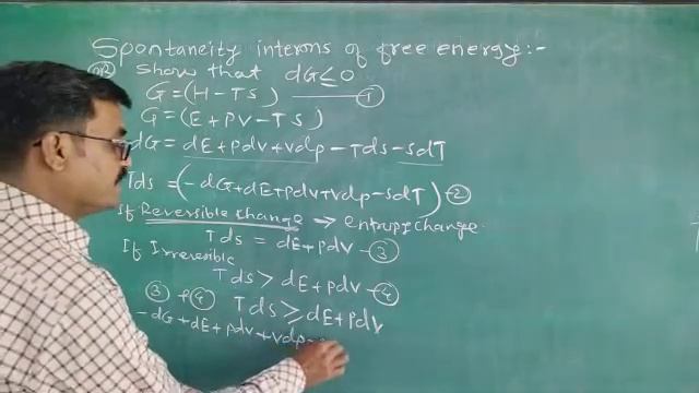 Spontaneity interms of free energy---Conditions for equilibrium & Spontaneity смотреть онлайн