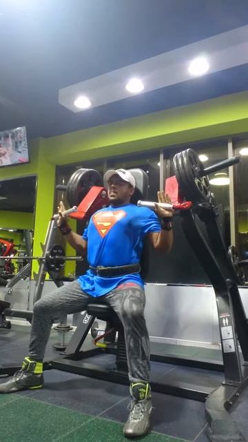 Light #weight #120 kgs# shoulder press # смотреть онлайн