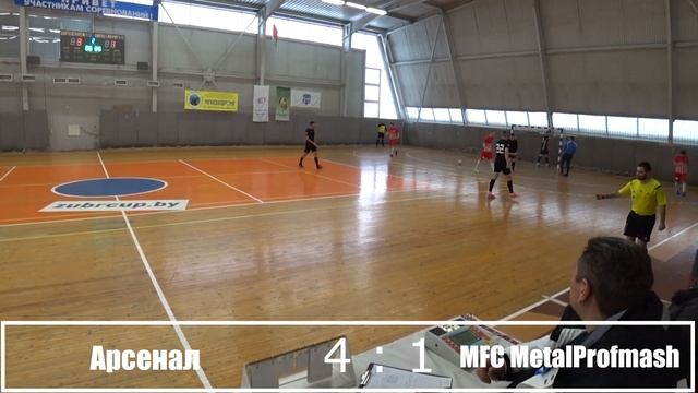 Арсенал - MFC MetalProfmash 8:1 Обзор смотреть онлайн