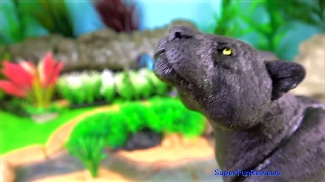 Wild Zoo Animal Toys For Kids - Learn Animal Names and Sounds - Learn Colors with Animals смотреть онлайн