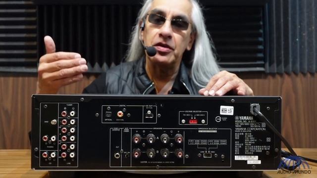 Amplificador integrado estereofónico marca Yamaha modelo A-S301 смотреть онлайн