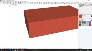 ☑️Вопросы подписчиков. Как создать угловой закругленный переход из кирпича?#SketchUp