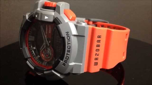 カシオＧショック　限定品（CASIO G-SHOCK）GA-400-4BJFの動画 смотреть онлайн