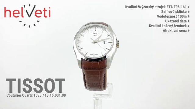 Tissot Couturier Quartz T035.410.16.031.00