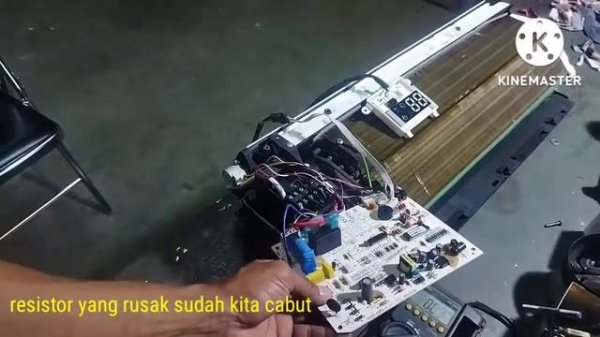 Error F4 AC CHANGHONG 1/2PK