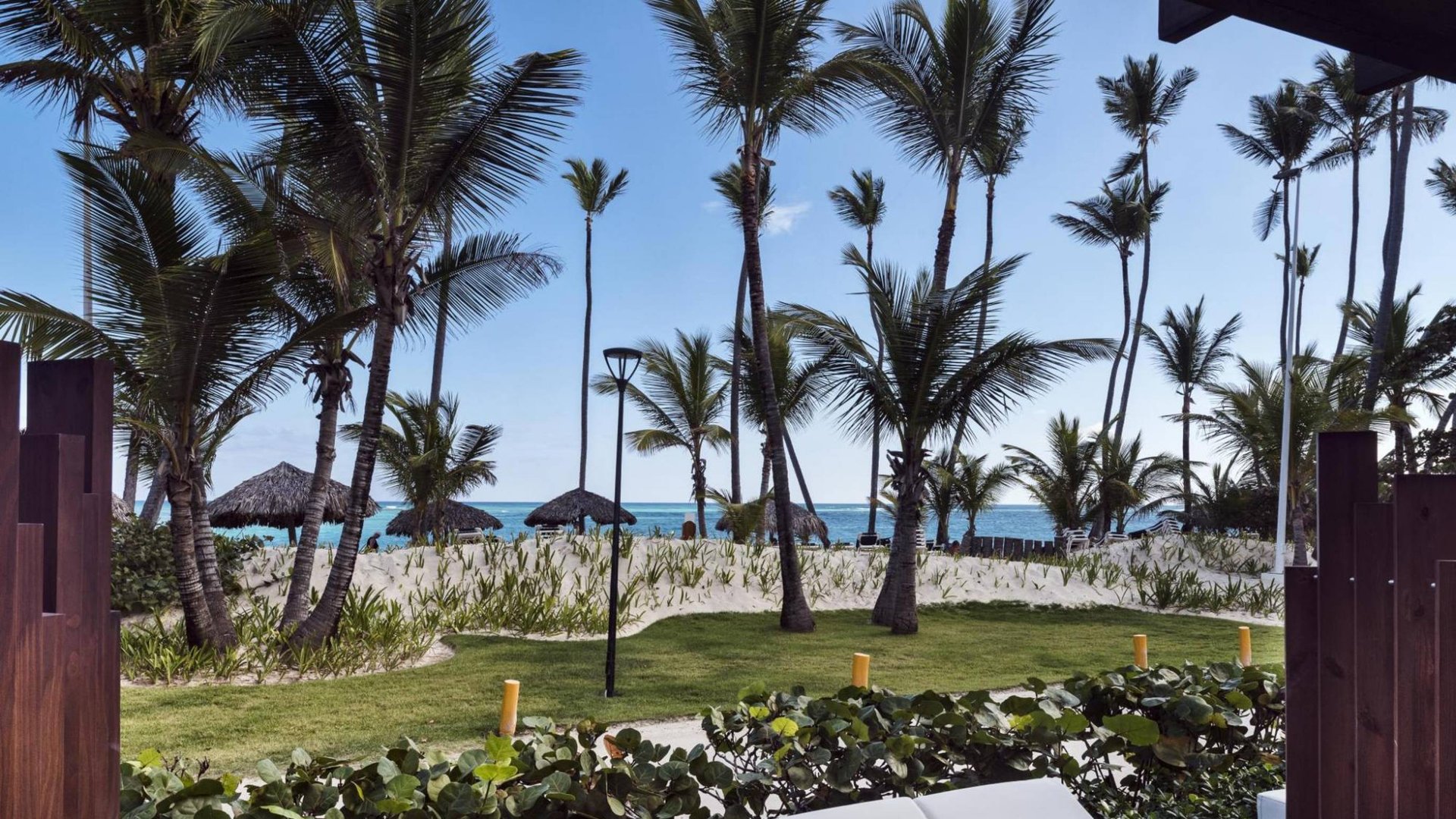 Доминикана. Отель Grand Palladium. Территория отеля. смотреть онлайн