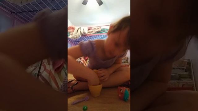 Gabby D. reveals her Pooparoo toilet смотреть онлайн