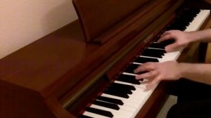 Обучение игры на пианино тема Терминатор 2. Terminator 2 Main Theme on piano (T-1000 sub special)