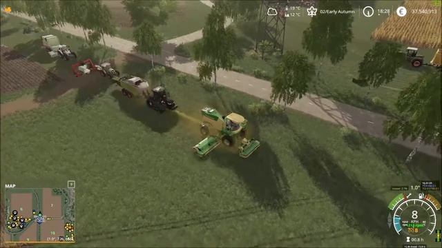 FS19 Corte de grama automatizado смотреть онлайн