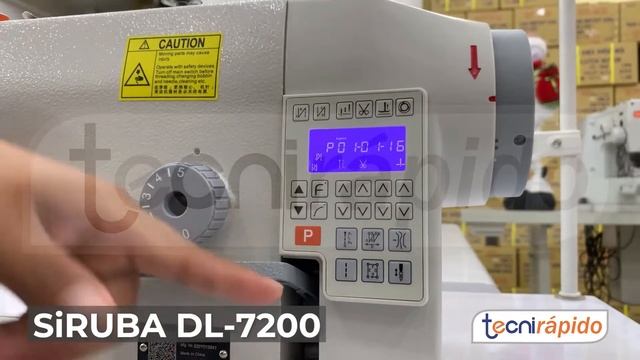 Tutorial - Recta industrial programable SIRUBA DL-7200 смотреть онлайн
