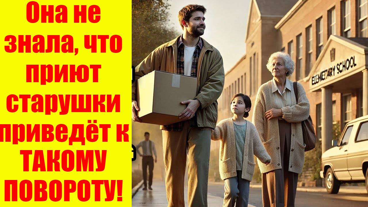 Приютила старушку на ночь, а утром у дома УВИДЕЛА ЭТО! 😱 смотреть онлайн
