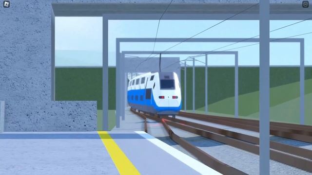 Triomphe passing at 300 km/h (186 mph) ︱Roblox Trains: Express смотреть онлайн