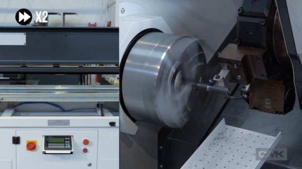 Обзор устройства подачи прутка. Барфидер для токарного станка