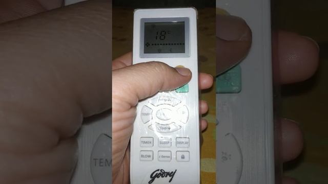 AC remote control function#airconditioner #remote #godrej смотреть онлайн
