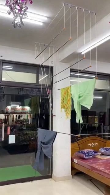 Clothes Drying Ceiling Hangers Installations and repairs call 7330366245 смотреть онлайн