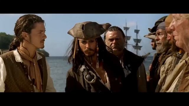 Jack Sparrow recluta su tripulacion - Piratas del caribe 2 смотреть онлайн