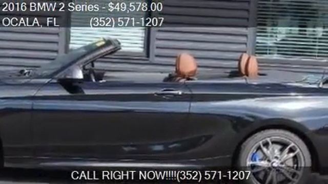 2016 BMW 2 Series M235i 2dr Convertible for sale in OCALA, F смотреть онлайн
