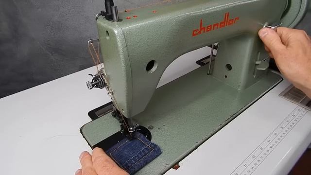 Walking Foot Industrial Sewing Machine Chandler TDU-N62 Nakajima REX смотреть онлайн