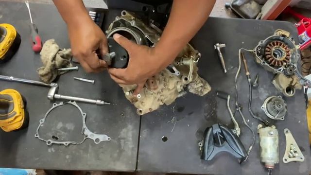 Raptor 250 Bottom End Inspection смотреть онлайн