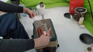 #Зимняя рыбалка на Рузском вдхр#Рыбалка в палатке зимой#Рузское вдхр