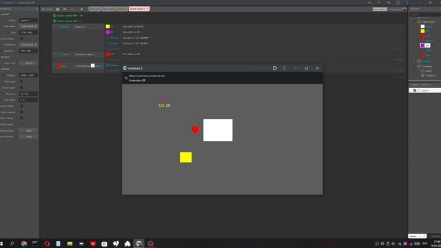 Как сделать Карму из Undertale в Construct 3 смотреть онлайн