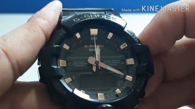 How to:change date and time on G-SHOCK GA-800/835 #06 смотреть онлайн