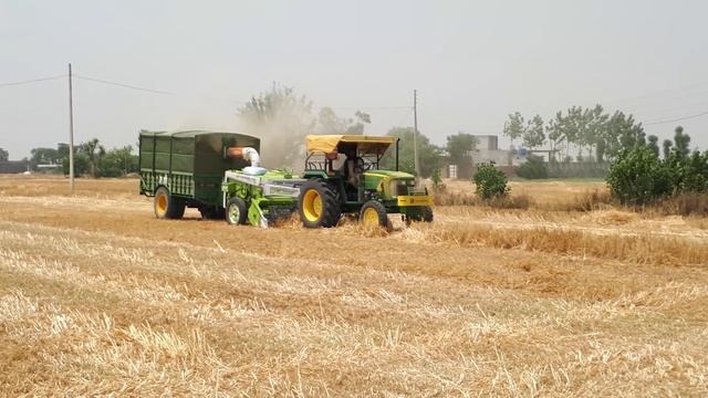 John Deere 5310 New Model 2018 and new vishavkarma reper смотреть онлайн