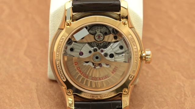 Omega De Ville Hour Vision Annual Calendar 431.63.41.22.02.001, 41mm смотреть онлайн