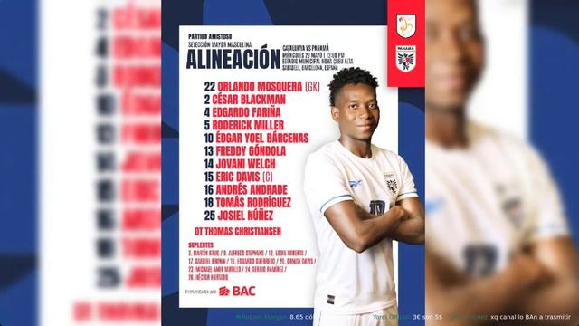 PANAMÁ VS CATALUÑA En Vivo | Alineación selección de Panamá смотреть онлайн