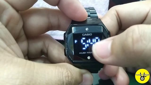 Casio A168 Led Touch How To Set Time