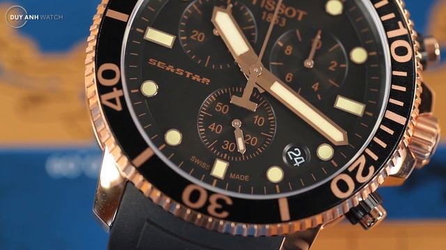 🎥Review Số 136: TISSOT SEASTAR 1000 CHRONOGRAPH T120.417.37.051.00 - ĐỒNG HỒ LẶN XUẤT SẮC