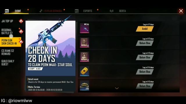 PINDAH SERVER MALAYSIA BENTAR! NGINCER SKIN SCAR TITAN GRATIS!! | Free Fire Battleground смотреть онлайн