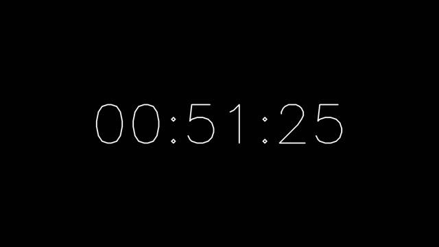 Timer 1 Hour 43 Minutes