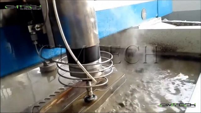 4 Axis Marble Stone Stainless Steel Aluminum Water Jet Cutting Machine смотреть онлайн