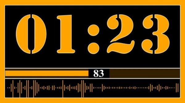 3 minute Timer with music and alarm - 180 Seconds Timer - HW Timer 003