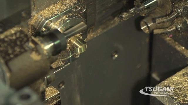 Tsugami-SS207 CNC Automatic Lathe with B-Axis смотреть онлайн